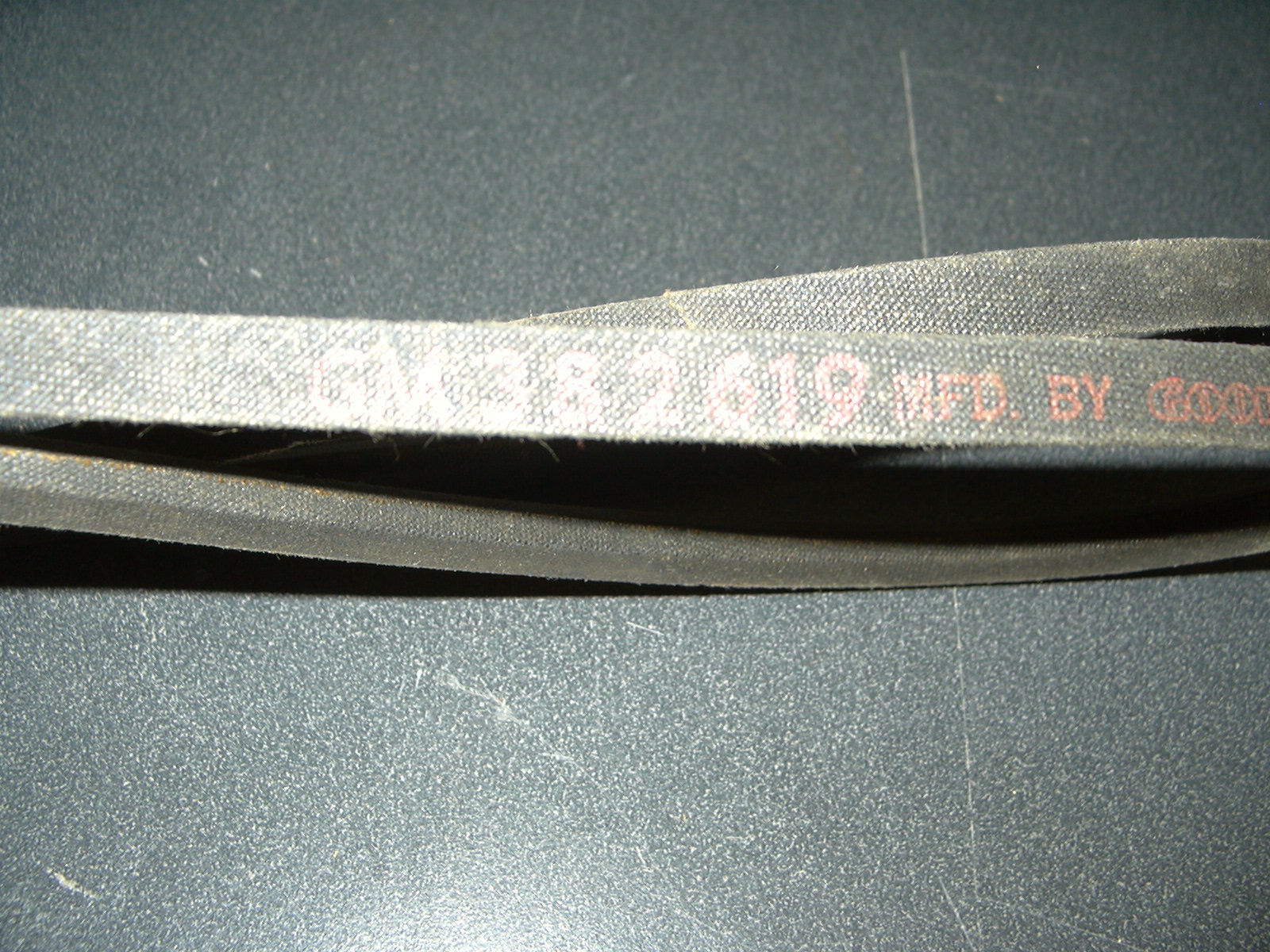 1964 Oldsmobile J88 Power Steering Pump Drive Belt NOS # 382619 Part Number