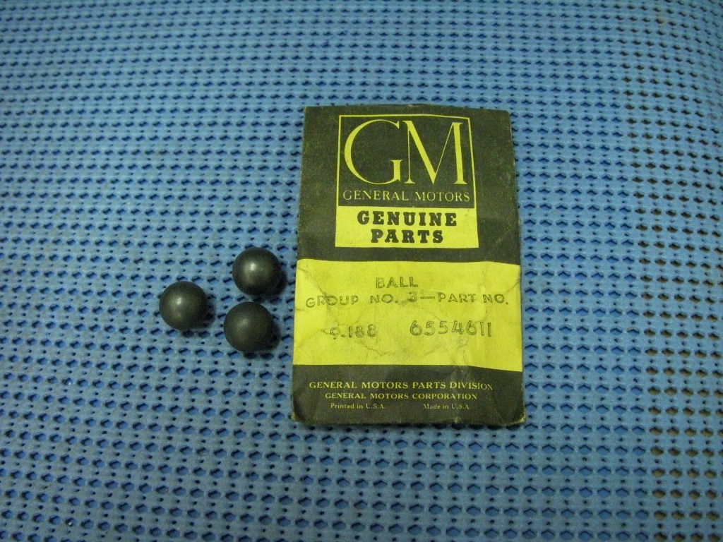 1958 - 1960 GM A/C Compressor Clutch Plate Actuating Ball NOS # 6554611