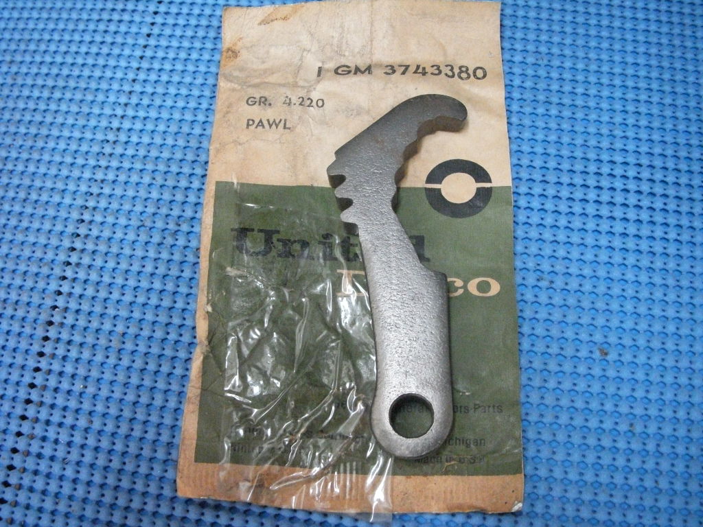 1950 - 1962 Chevrolet Transmission Lock Pawl NOS # 3743380