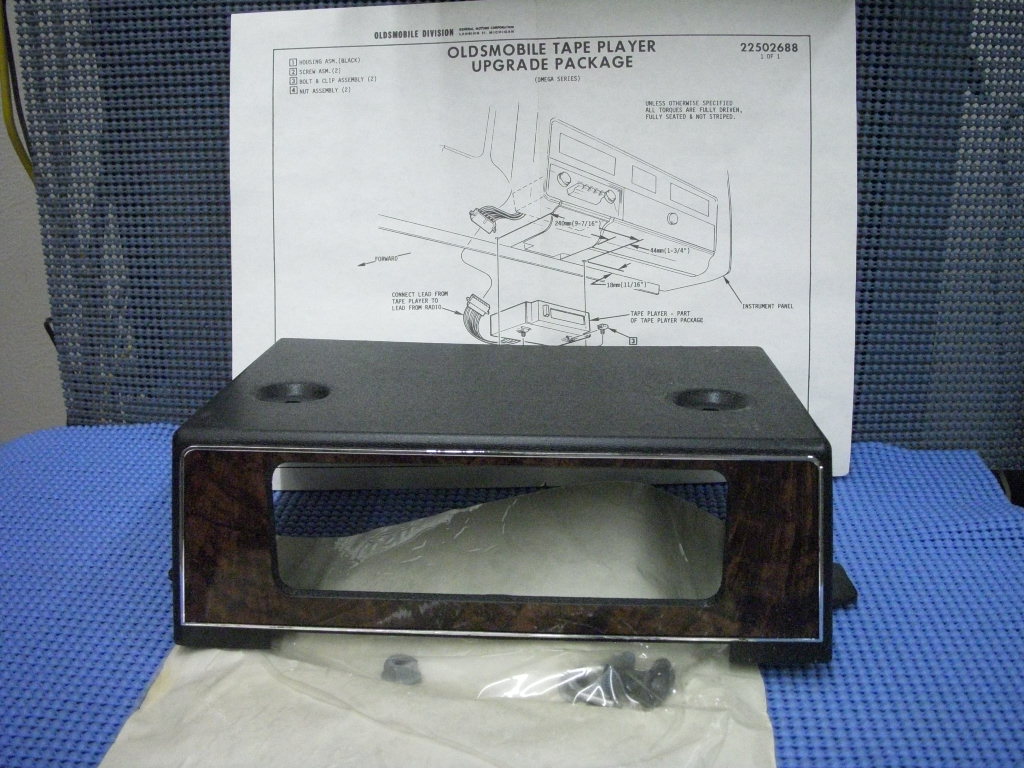1970? - 1980? Oldsmobile Tape Deck Upgrade Package NOS # 996628