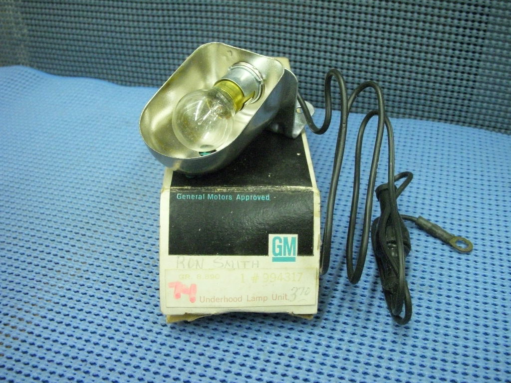 1973 - 1974 GM Under Hood Lamp Package NOS # 994317