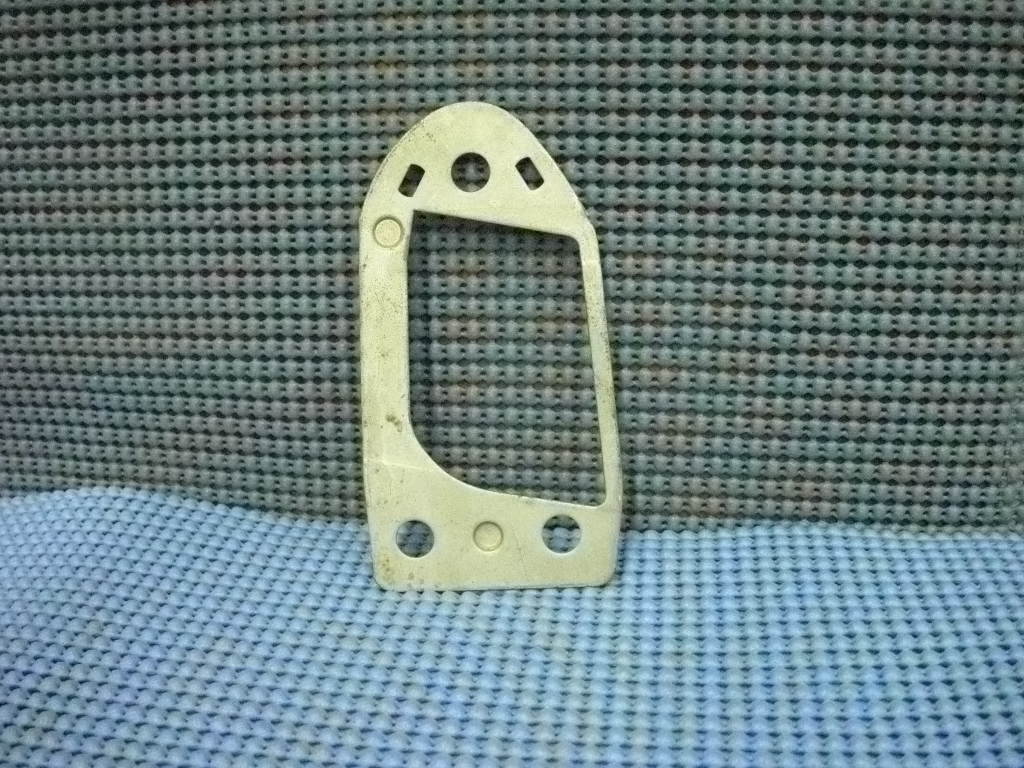 1954 - 1965 GM Right Hand Door Lock Striker Plate Spacer NOS # 4670835