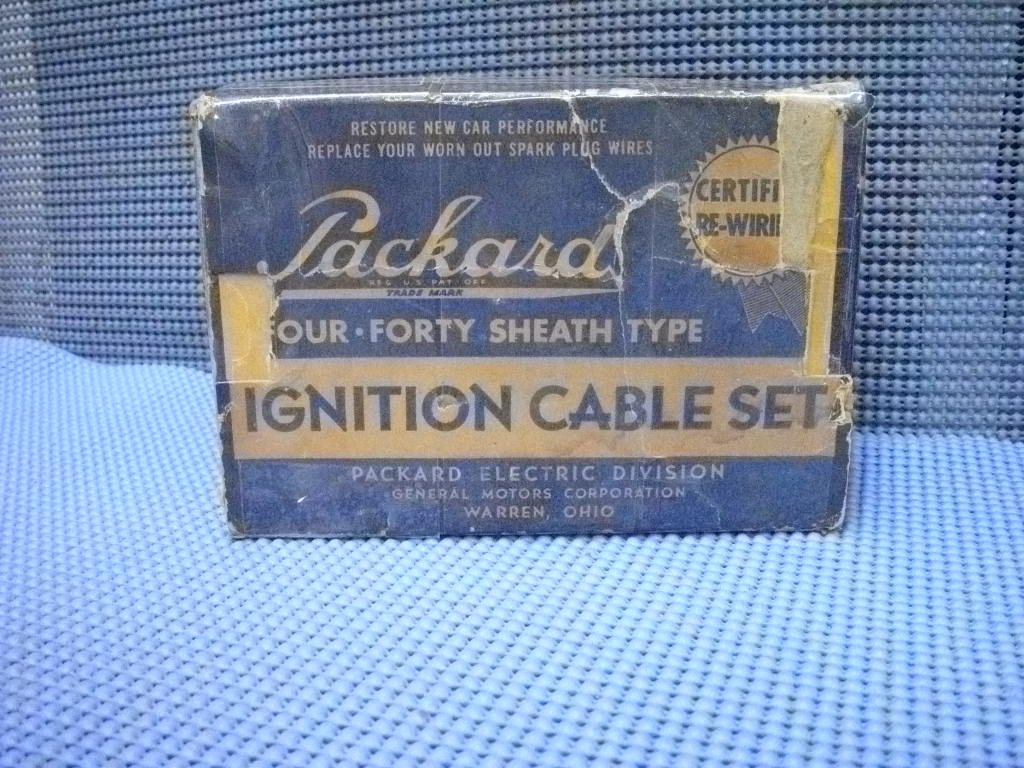 1949, 1951 Chevrolet 6 Cylinder Ignition Cable Set (Incomplete) NOS # 5285672