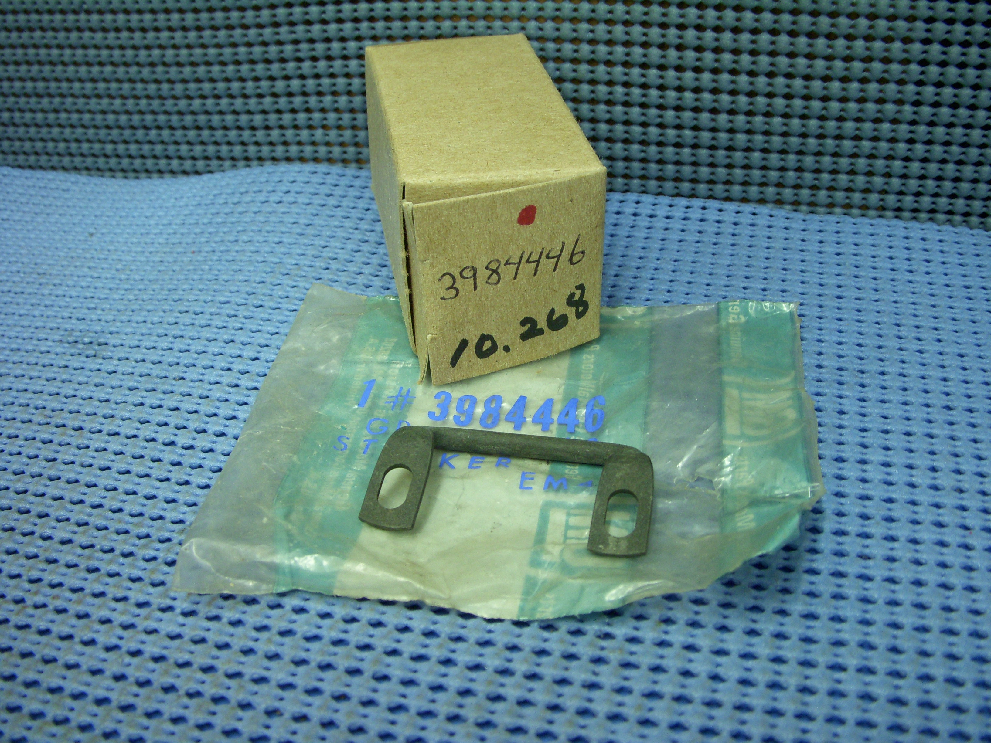 1969 - 1979 GM Glove Box and Console Lock Striker NOS # 3984446