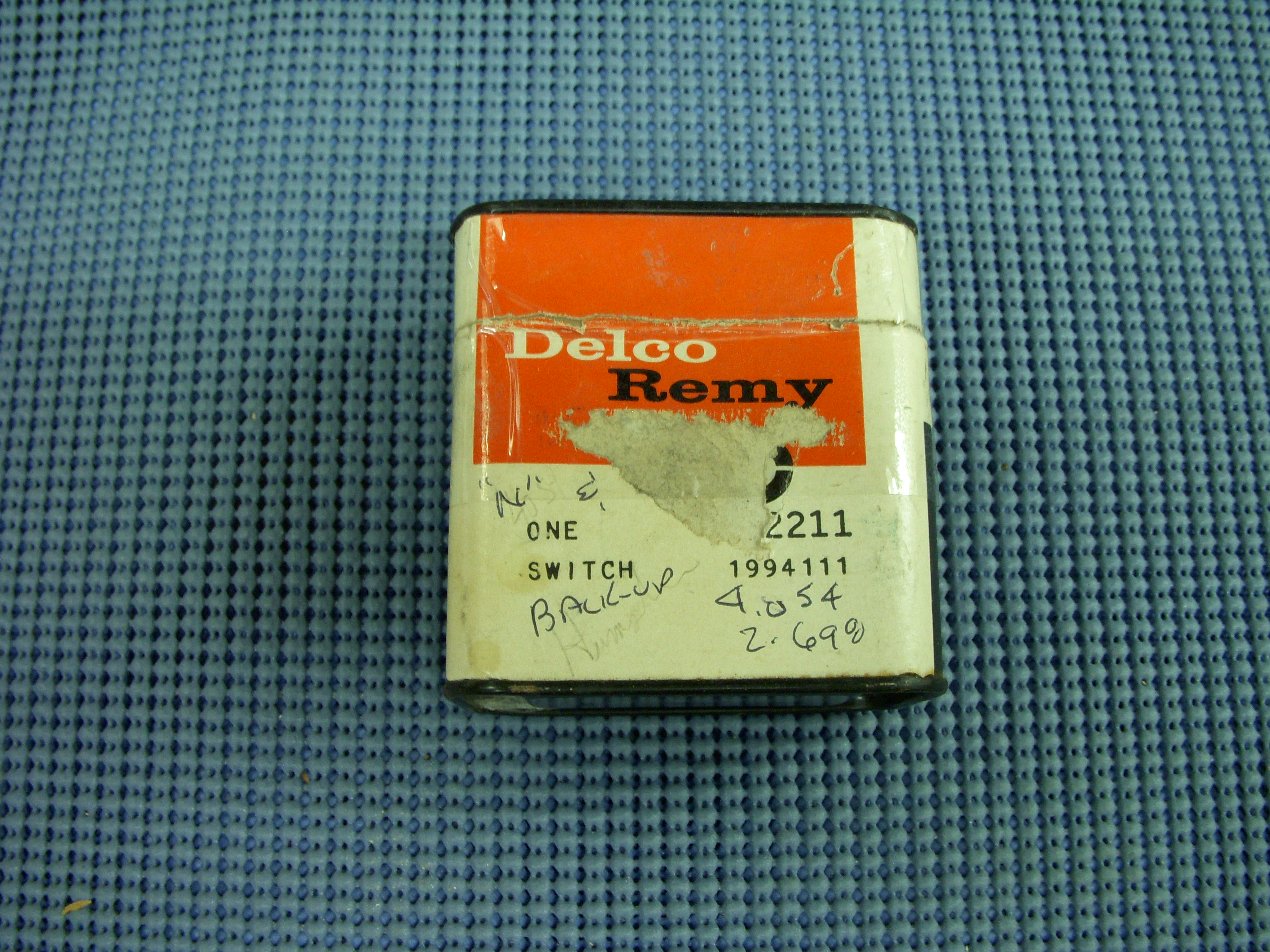 1969 - 1972 GM Neutral Safety and Backup Light Switch NOS # 1994111