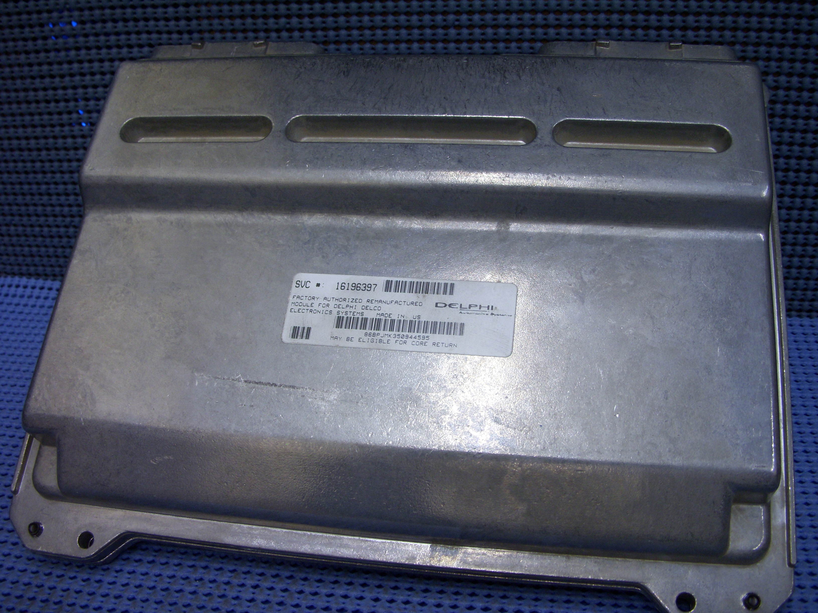 1993 - 1995 GM Engine Computer Module REMANUFACTURED # 16196397