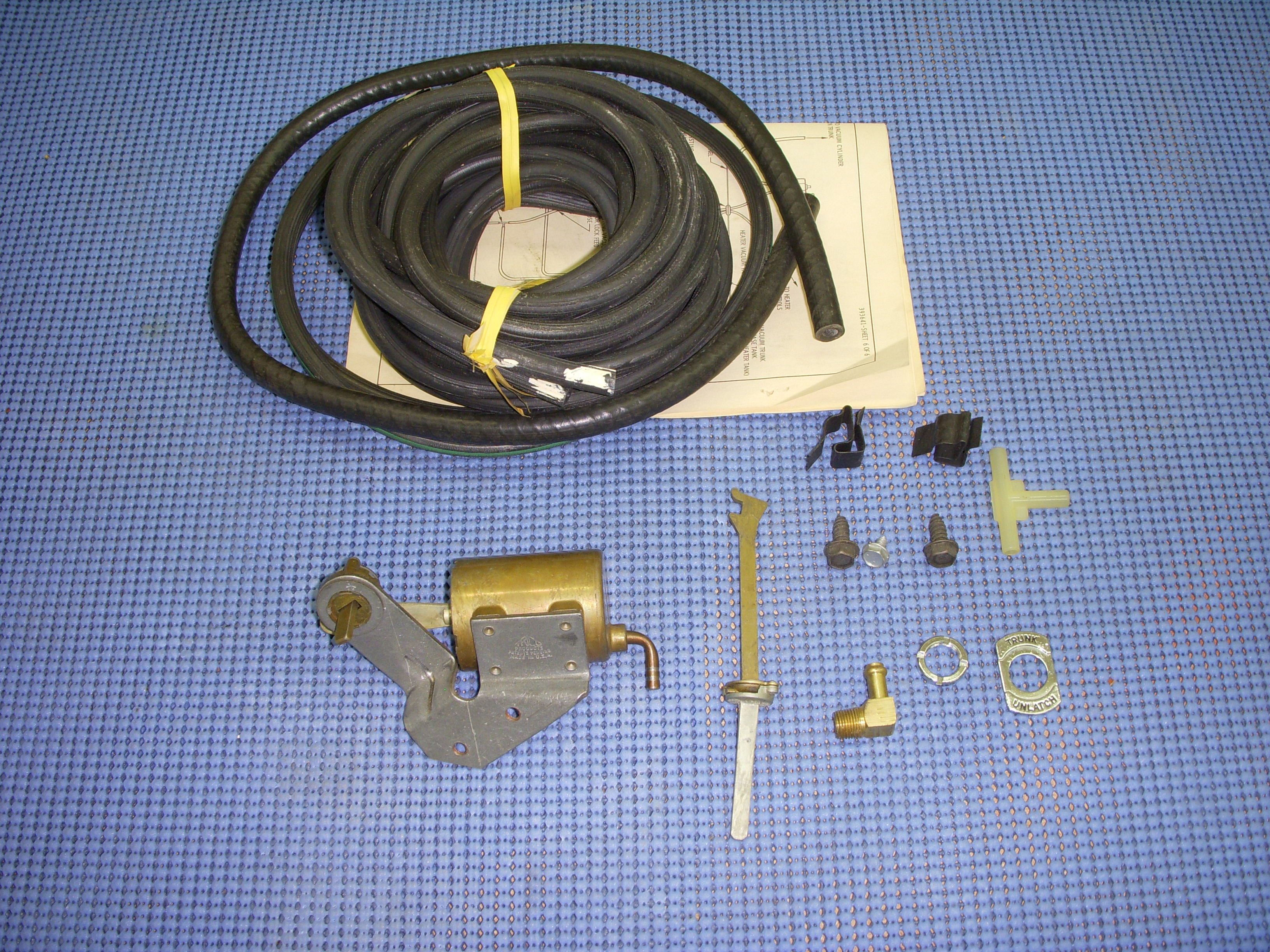 1966 Oldsmobile Deck Lid Power Lock Release Package NOS # 982724 ...